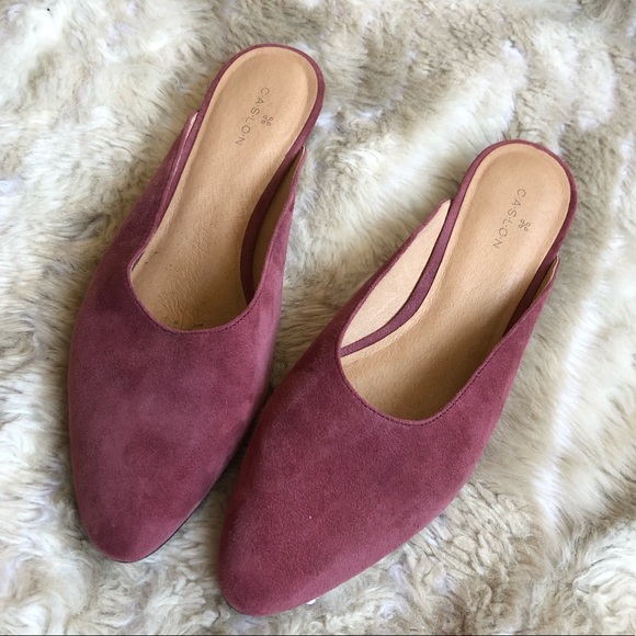 berry purple shoes